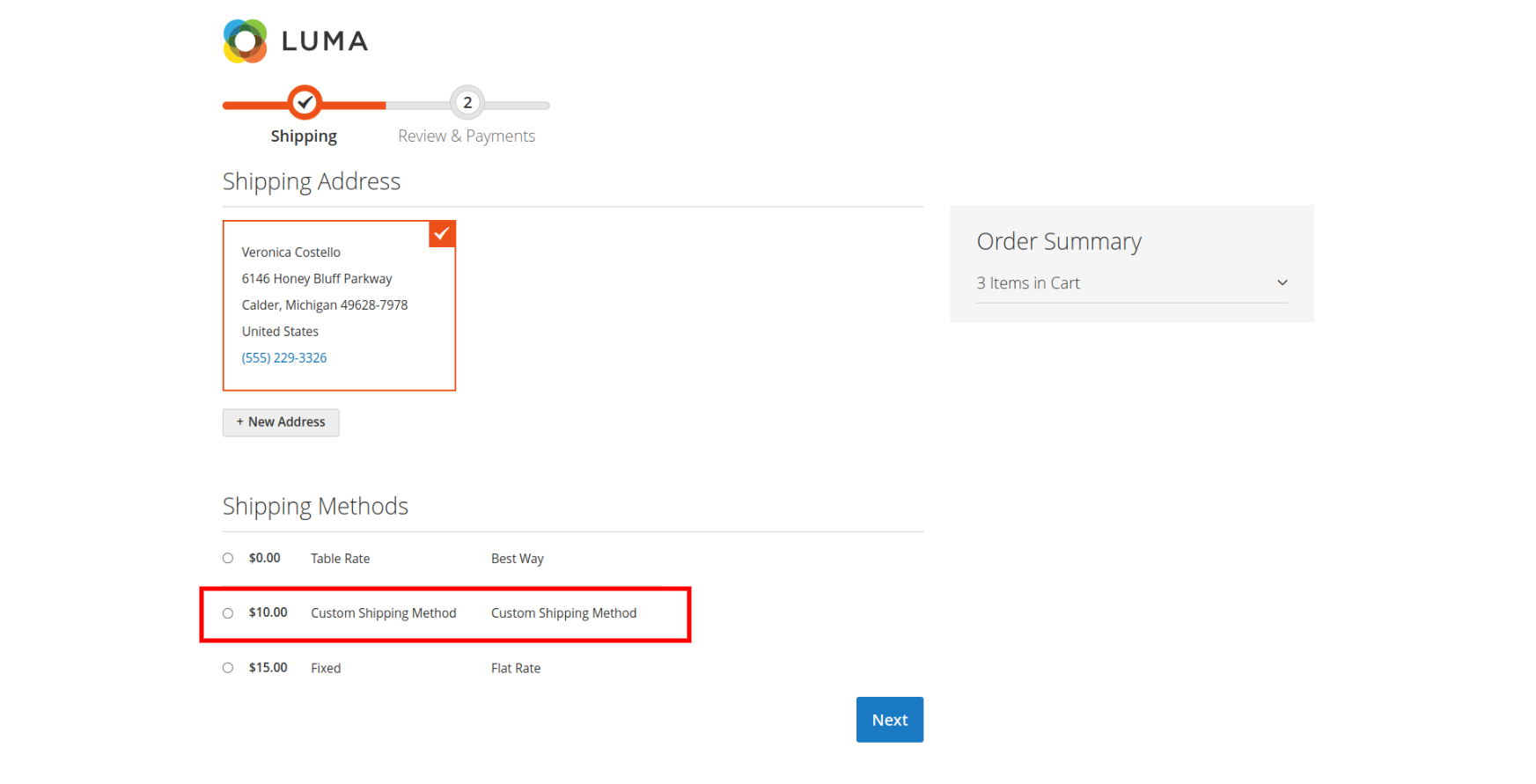 How to Create Custom Shipping Method in Magento 2